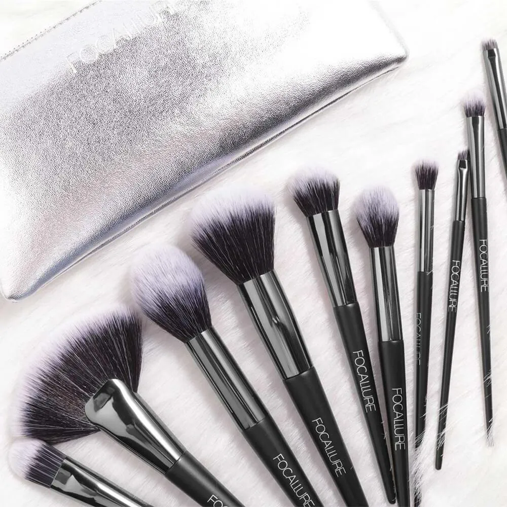 10 Brush Bundle with Bag