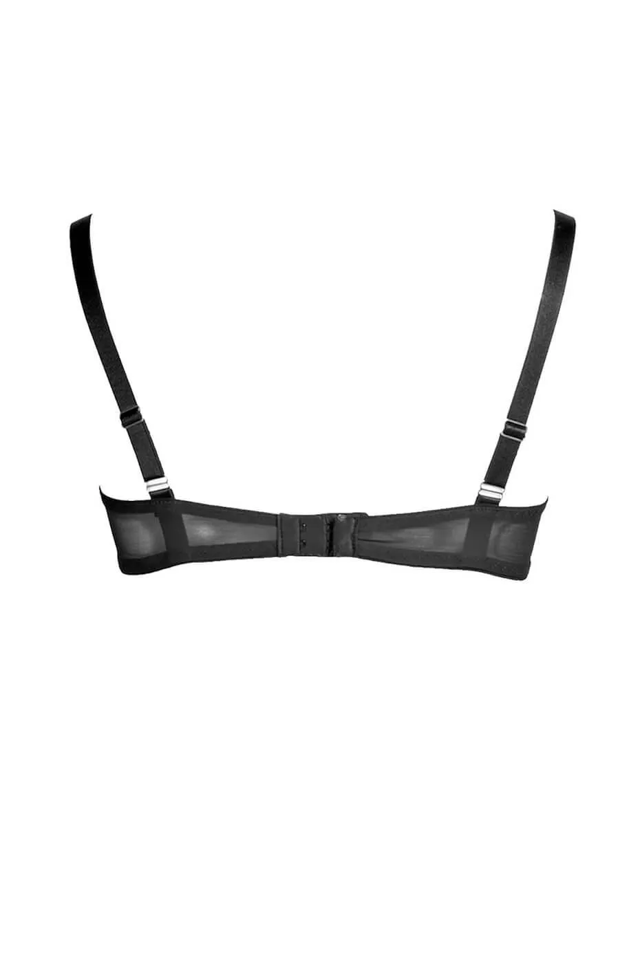 Ava Balconette Leather Bra