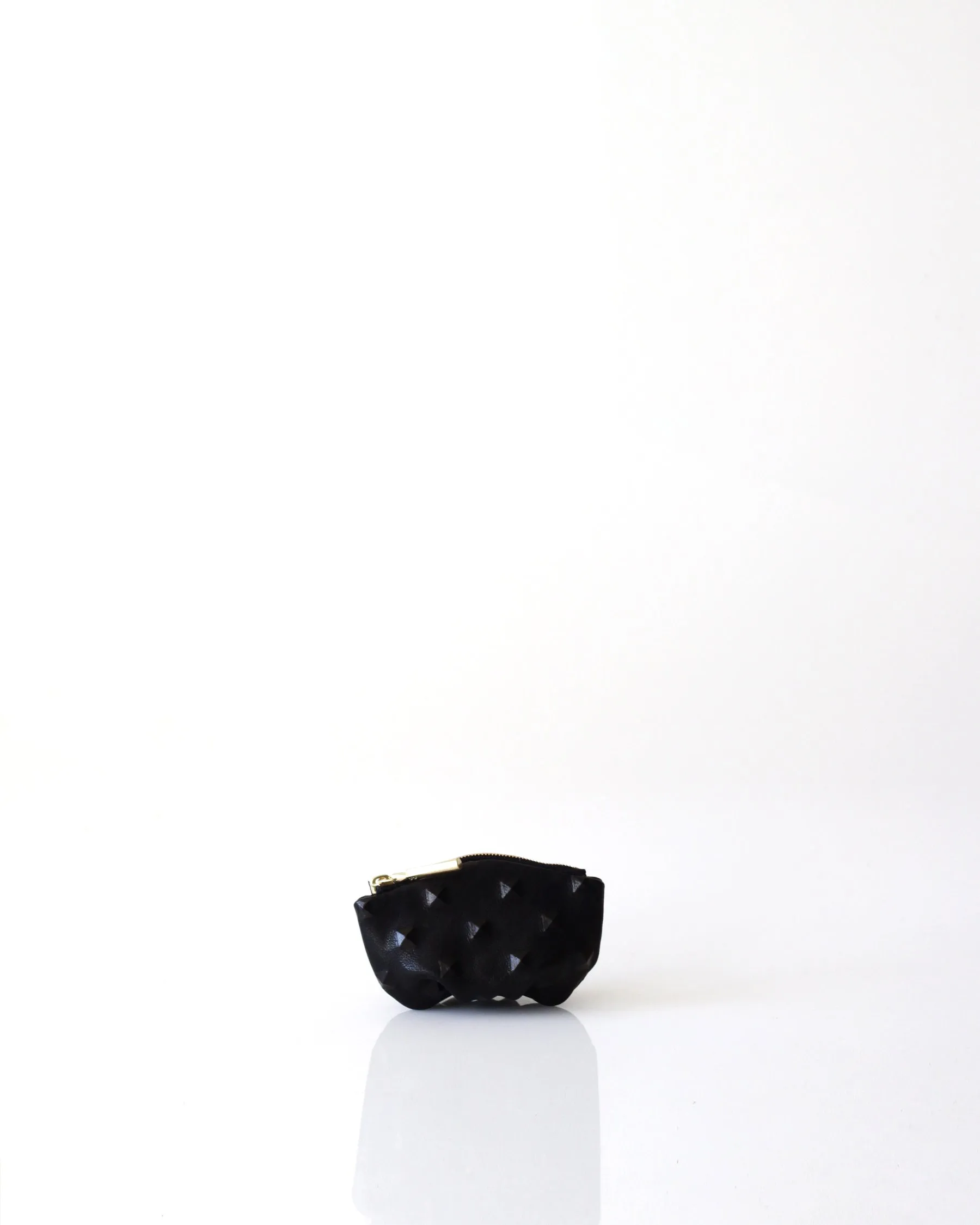 Baby Pochette Coin Purse | Studded Lamb