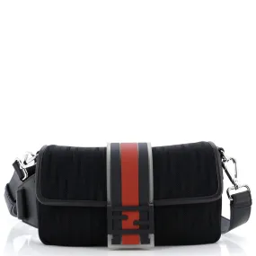 Baguette Convertible Belt Bag Zucca Mesh with Nylon and Rubber