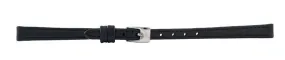 Black Padded Stitch Watch Band 8mm 105730