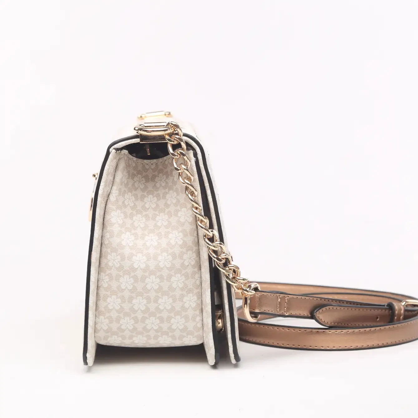 Brangio Sophisticated Floral Crossbody Bag