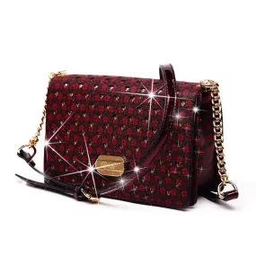 Brangio Sophisticated Floral Crossbody Bag