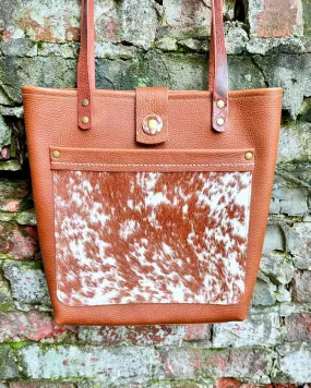 Bridger Tote in Bourbon Brown
