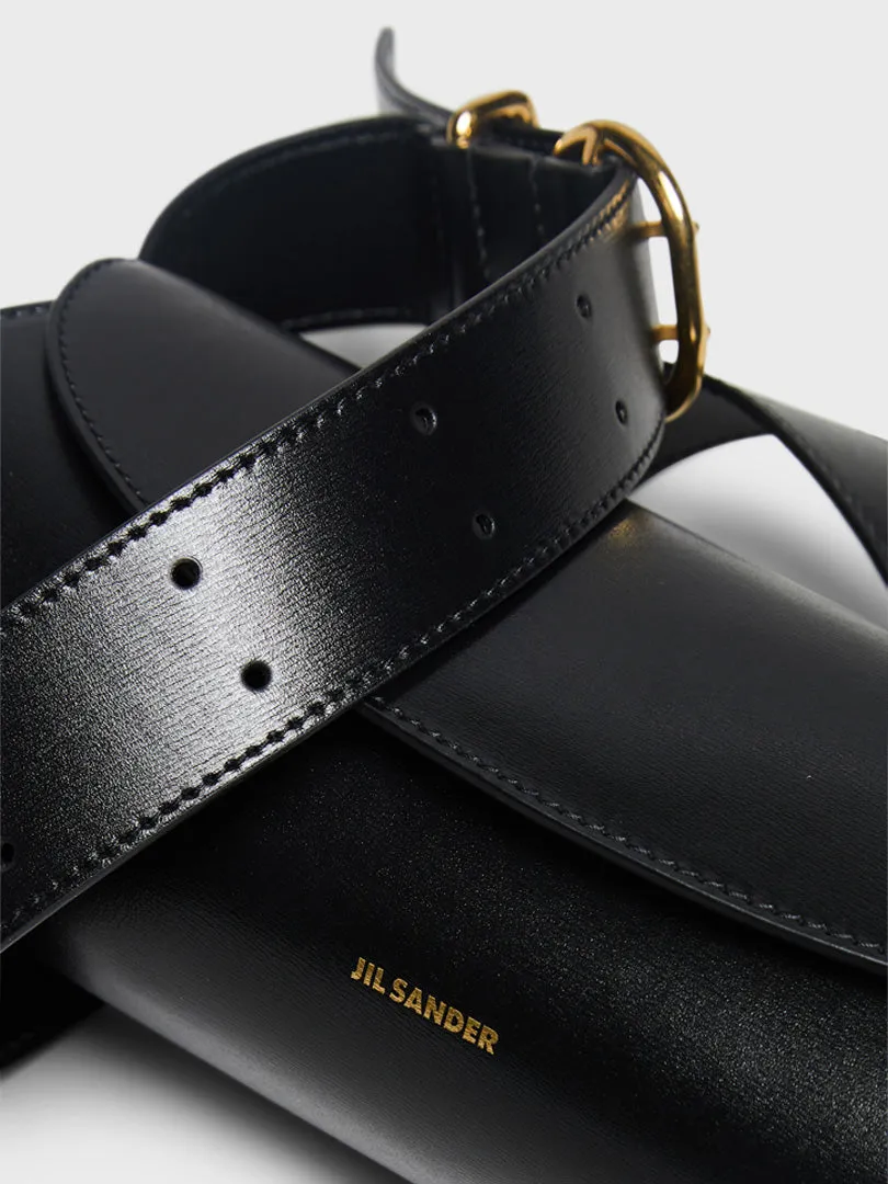 Cannolo Bag in Black