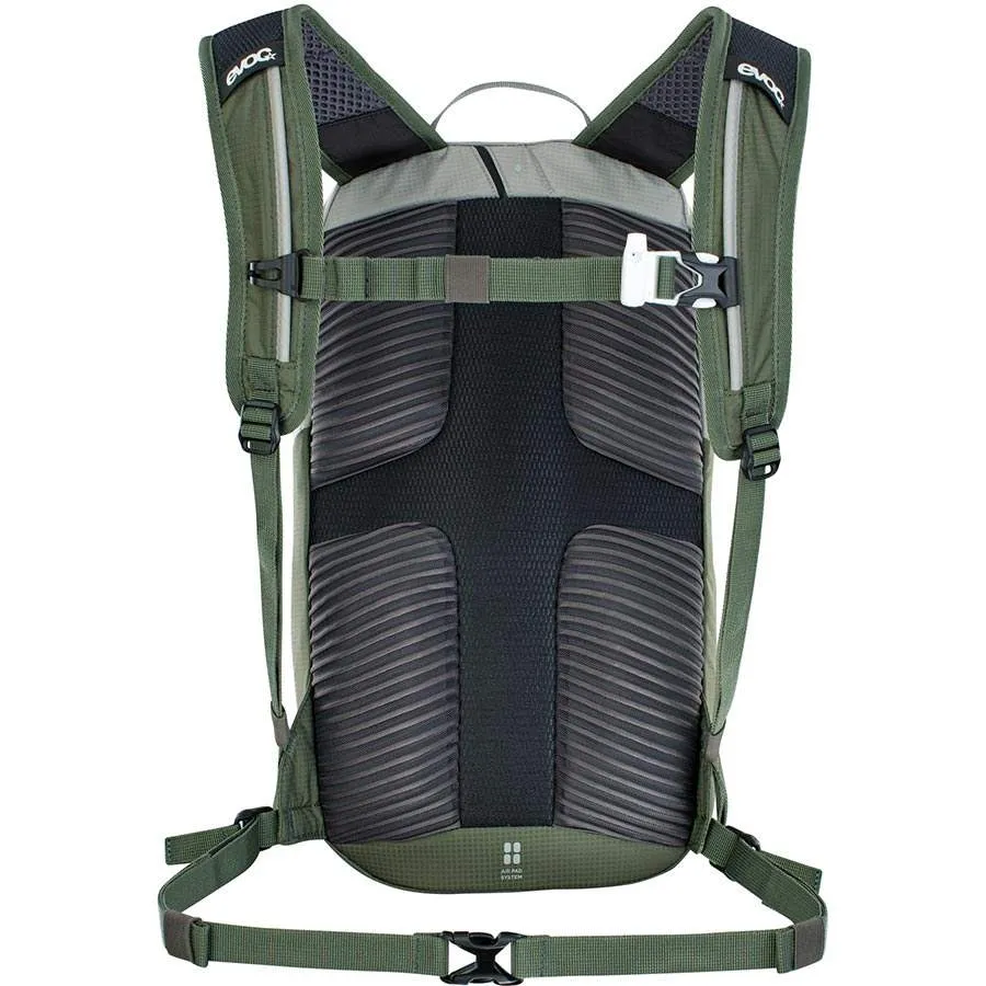 EVOC Ride 8L Hydration Bag Compact Hydration Backpack with Dual Access and Helmet Storage