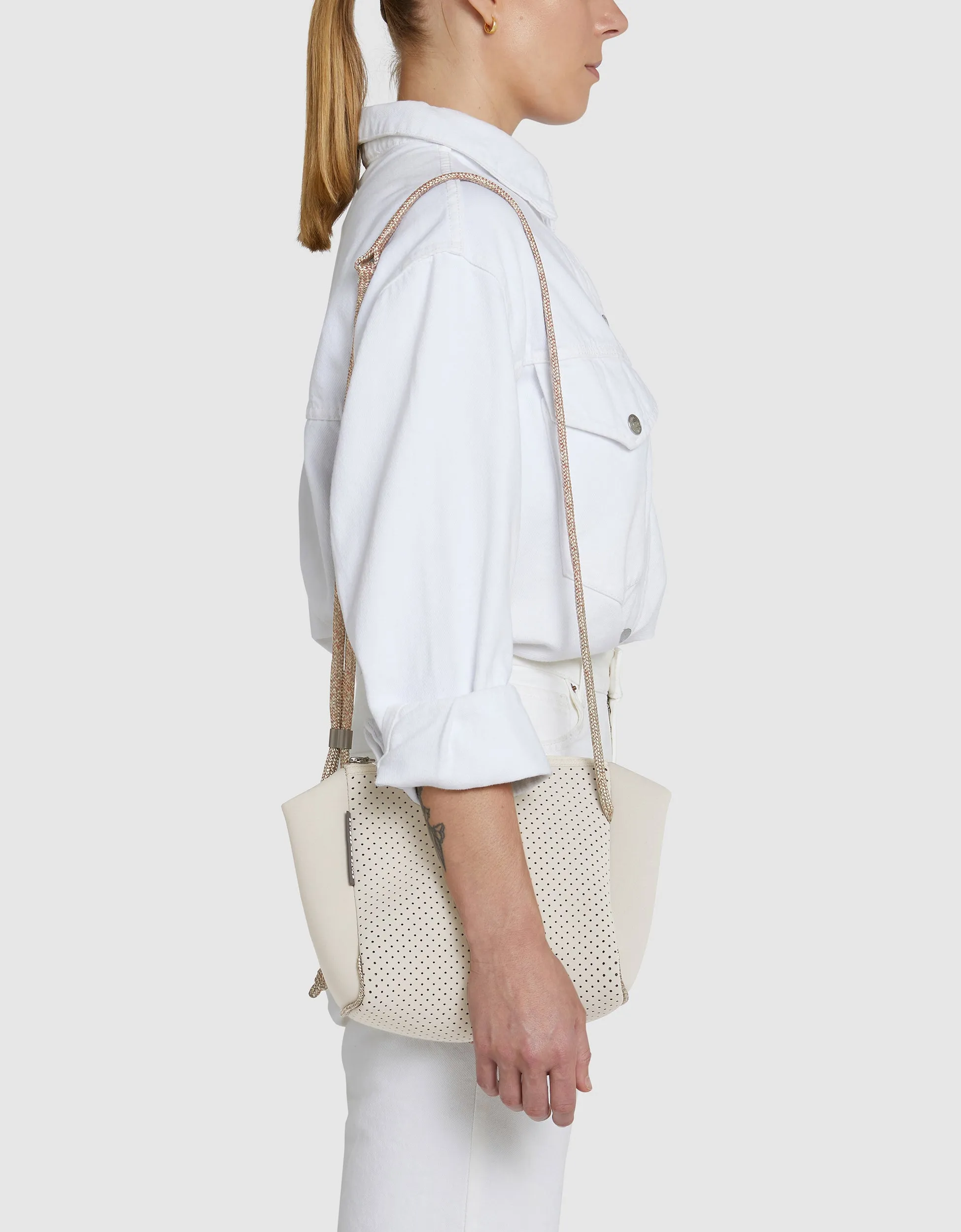 Festival crossbody in stone