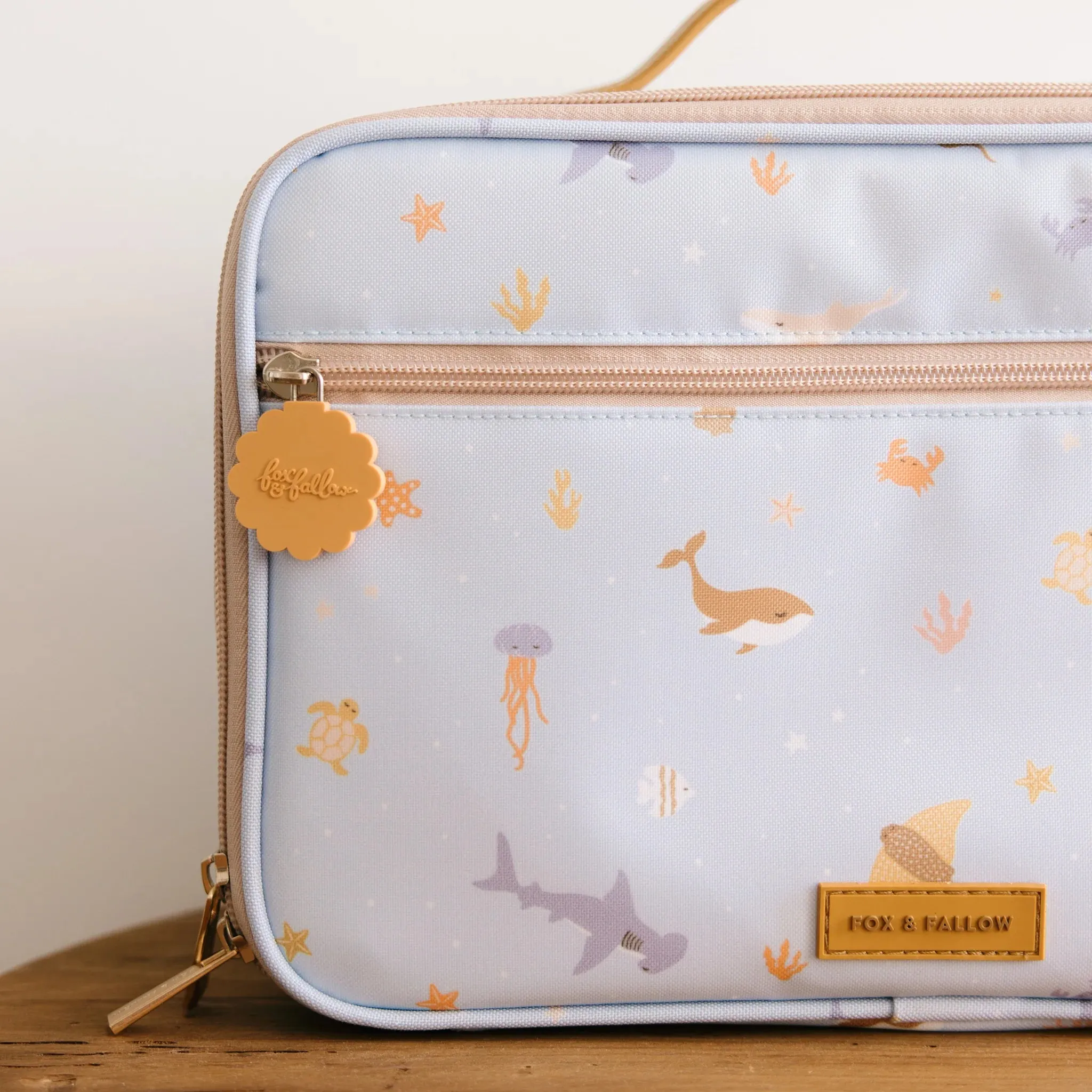 Fox & Fallow - Ocean Creatures Lunch Bag
