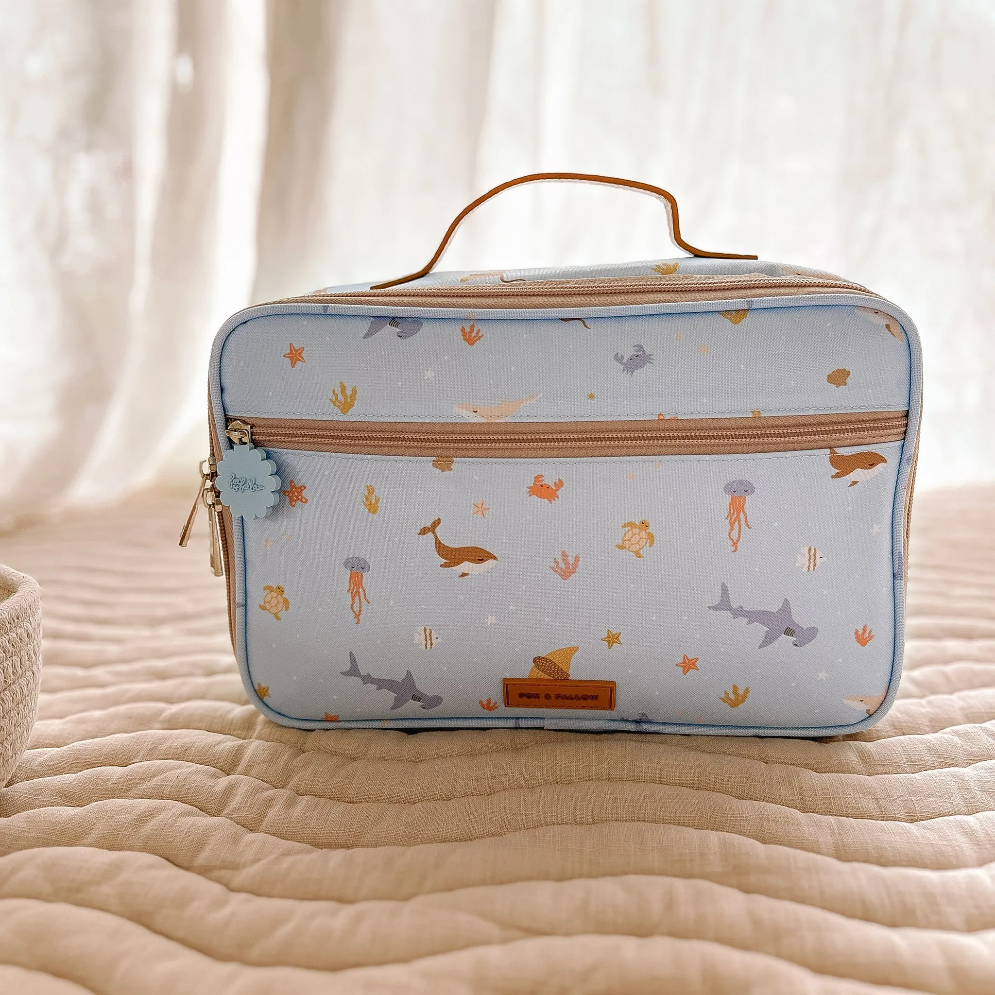 Fox & Fallow - Ocean Creatures Lunch Bag