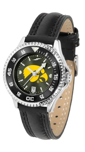 Iowa Hawkeyes Competitor Ladies Watch - AnoChrome - Color Bezel
