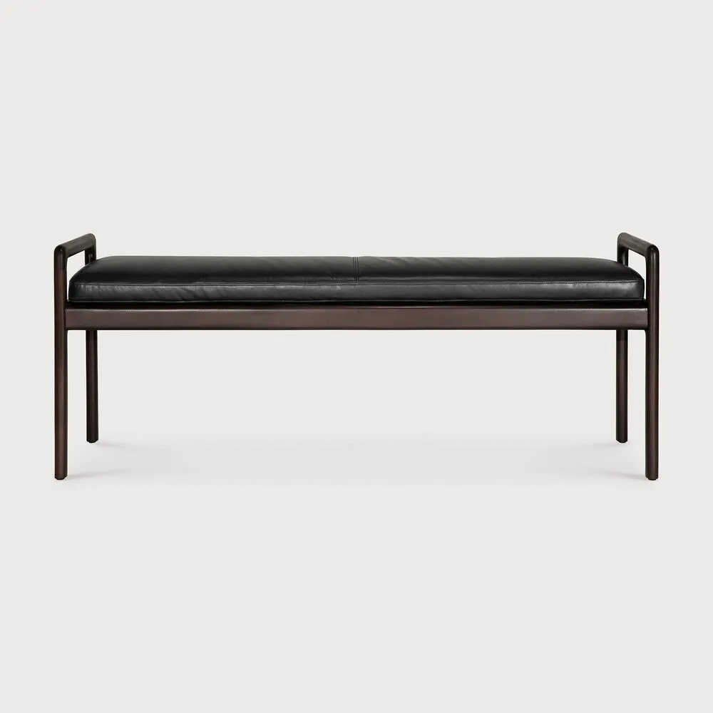 Jack Bench - Black Leather