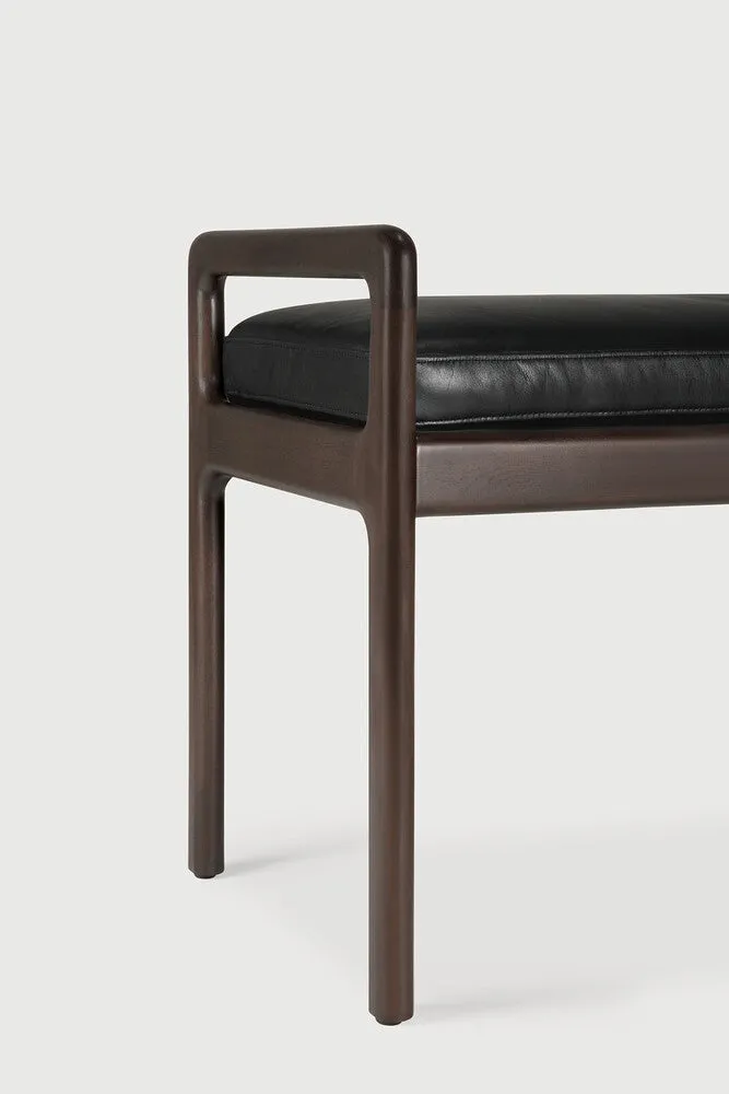 Jack Bench - Black Leather
