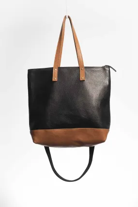 Leather tote bag - Ceibo M