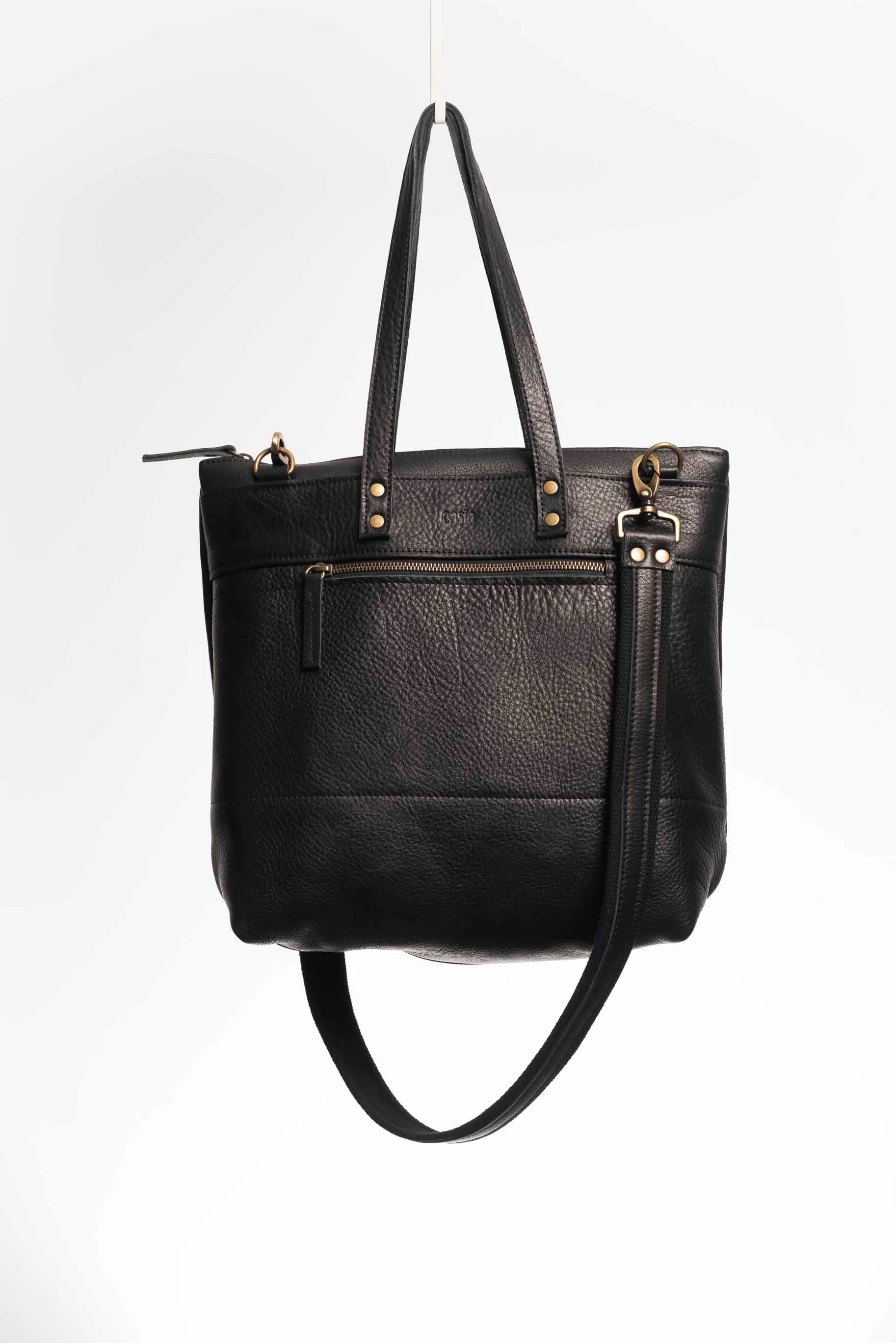 Leather tote bag - Ceibo M