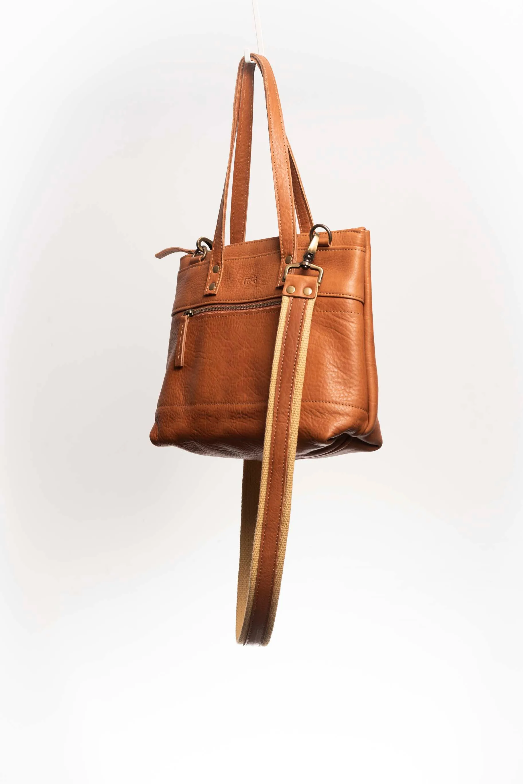 Leather tote bag - Ceibo S