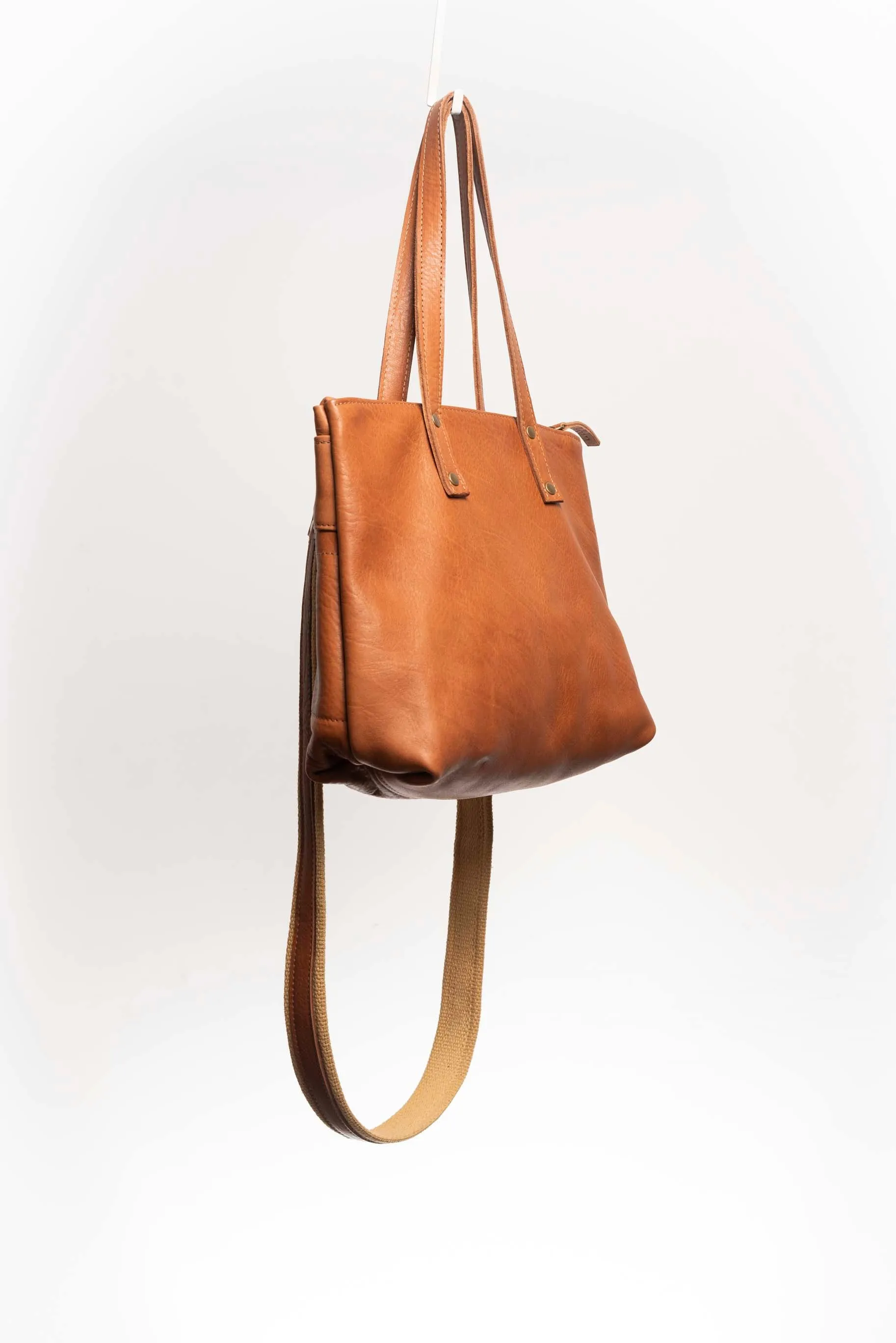 Leather tote bag - Ceibo S