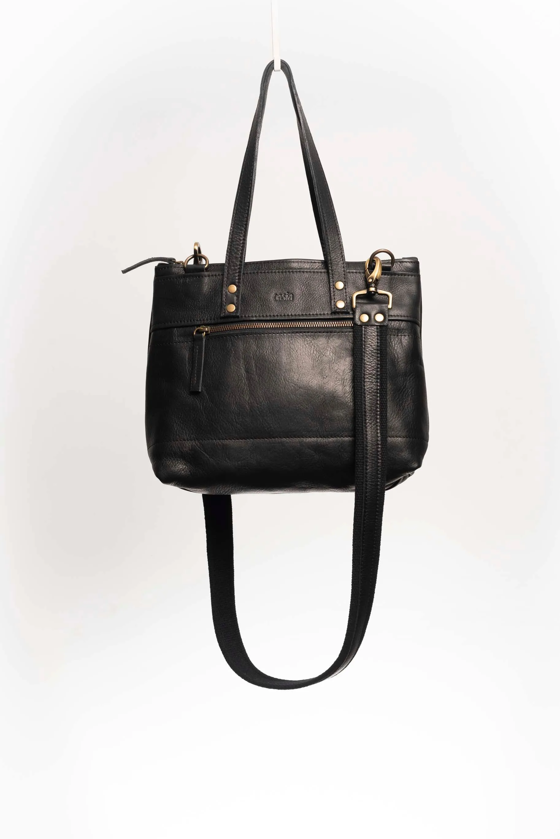 Leather tote bag - Ceibo S