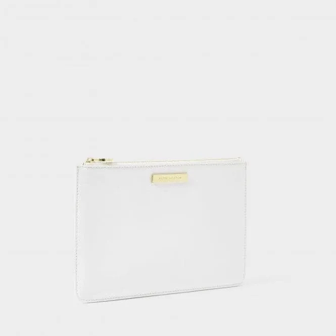 Love Laughter And A Happy Ever After Pearl in White Pouch KLB2012