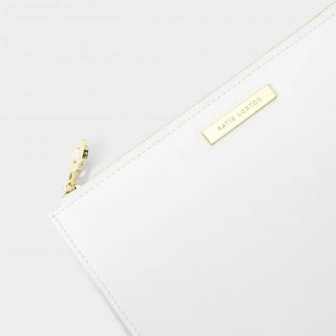 Love Laughter And A Happy Ever After Pearl in White Pouch KLB2012