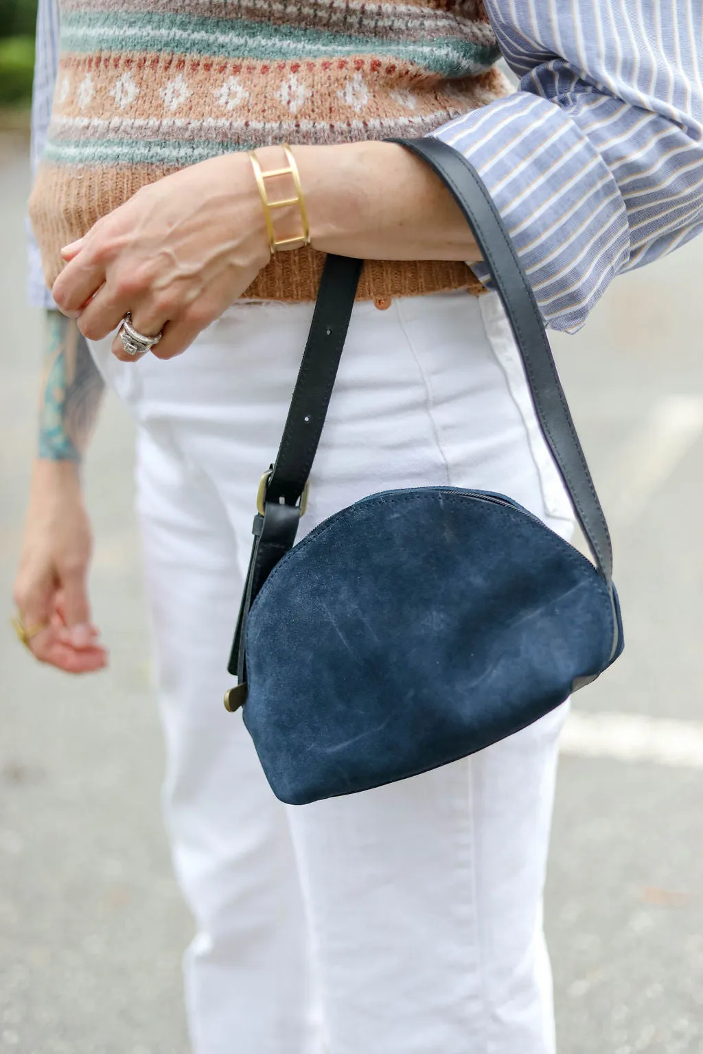 Meron Crescent Shoulder Bag