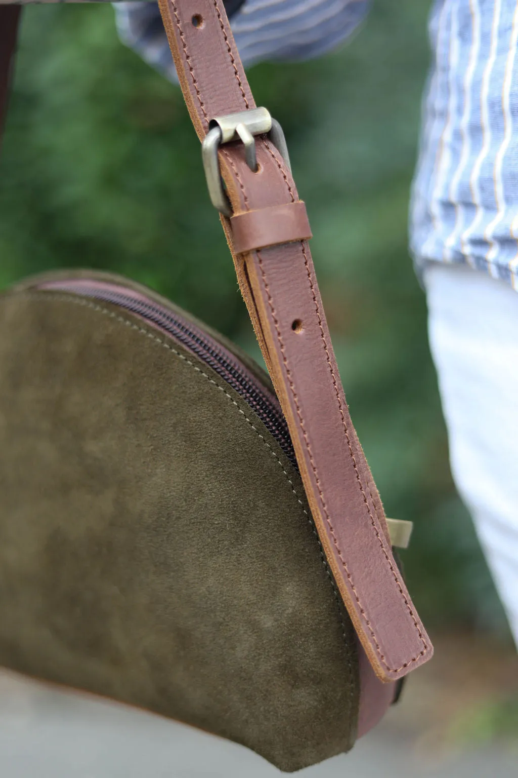 Meron Crescent Shoulder Bag