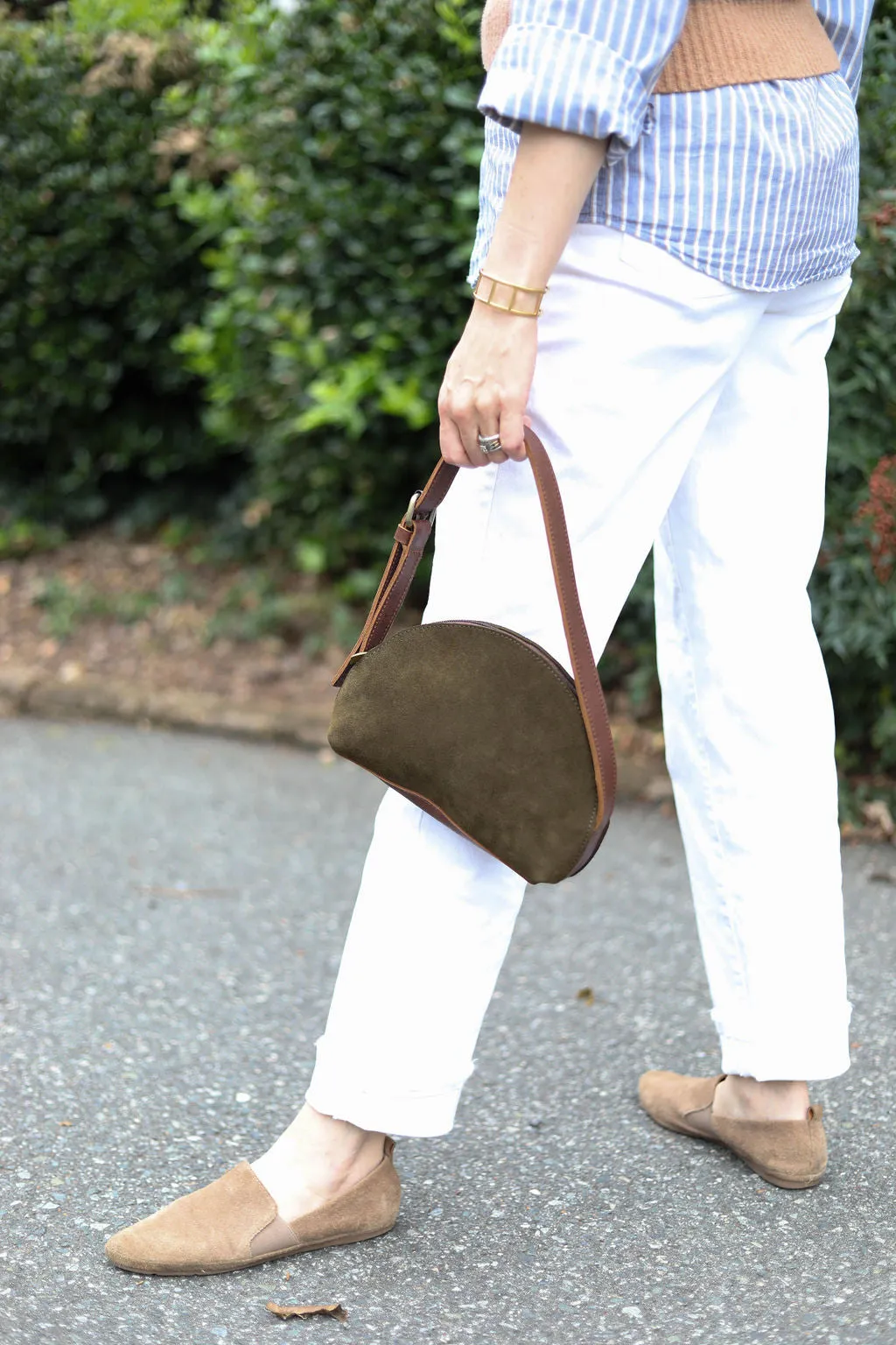 Meron Crescent Shoulder Bag