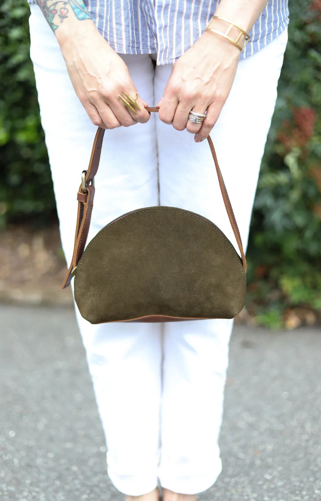 Meron Crescent Shoulder Bag