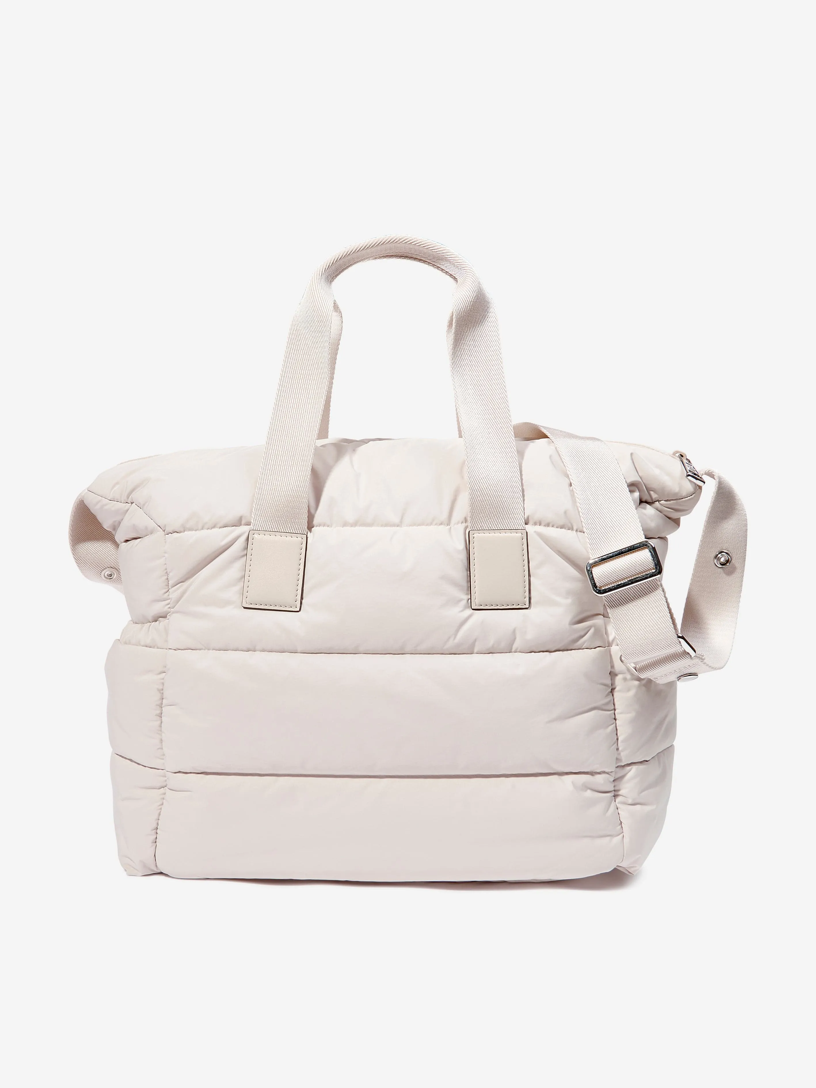 Moncler Enfant Baby Padded Changing Bag in Ivory (38cm)