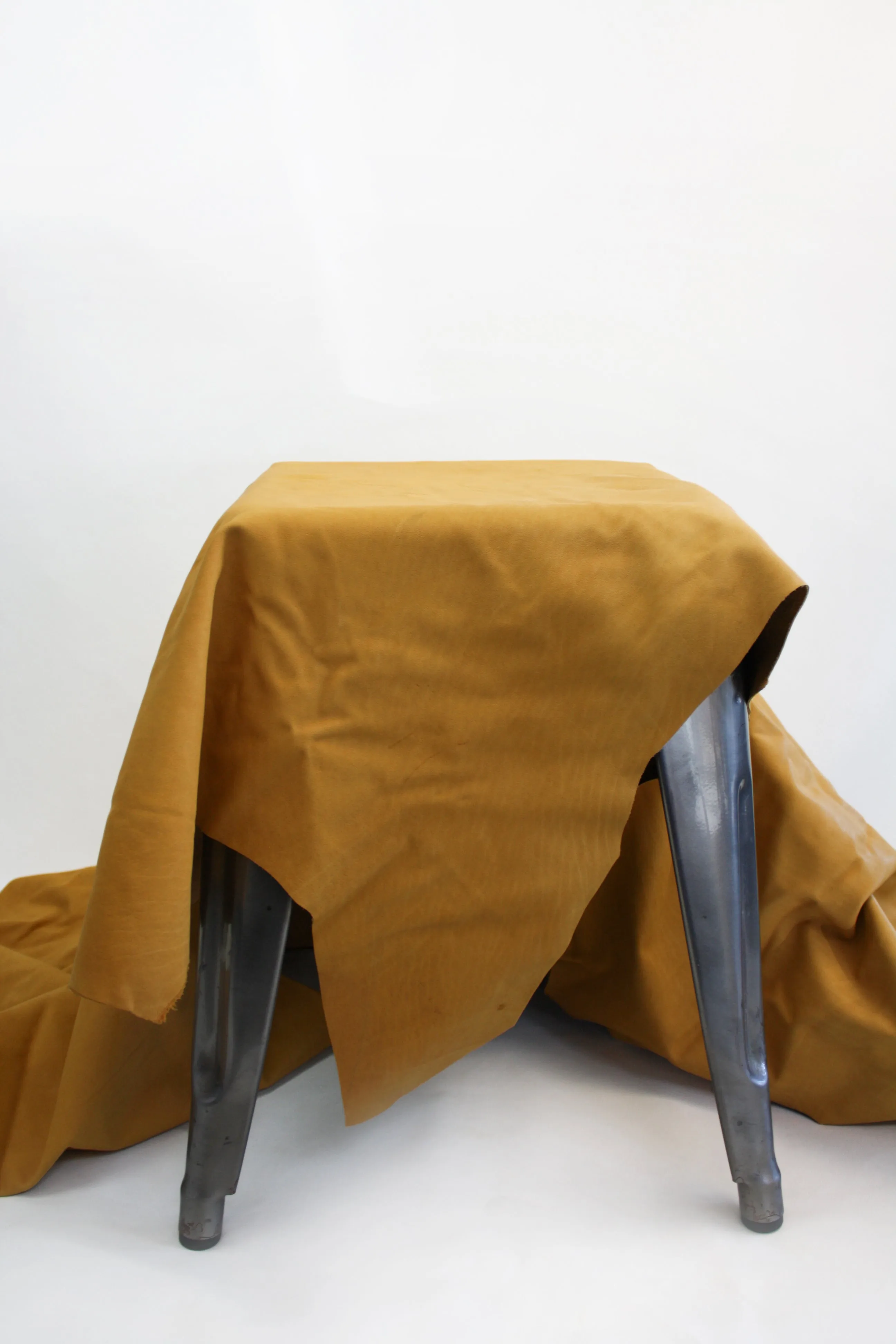 New Zealand Leather Hide - Full Grain | Ochre