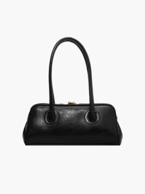 Niche Retro Shoulder Baguette Bag