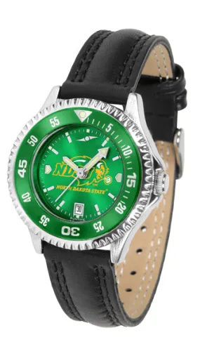 North Dakota State Competitor Ladies Watch - AnoChrome - Color Bezel