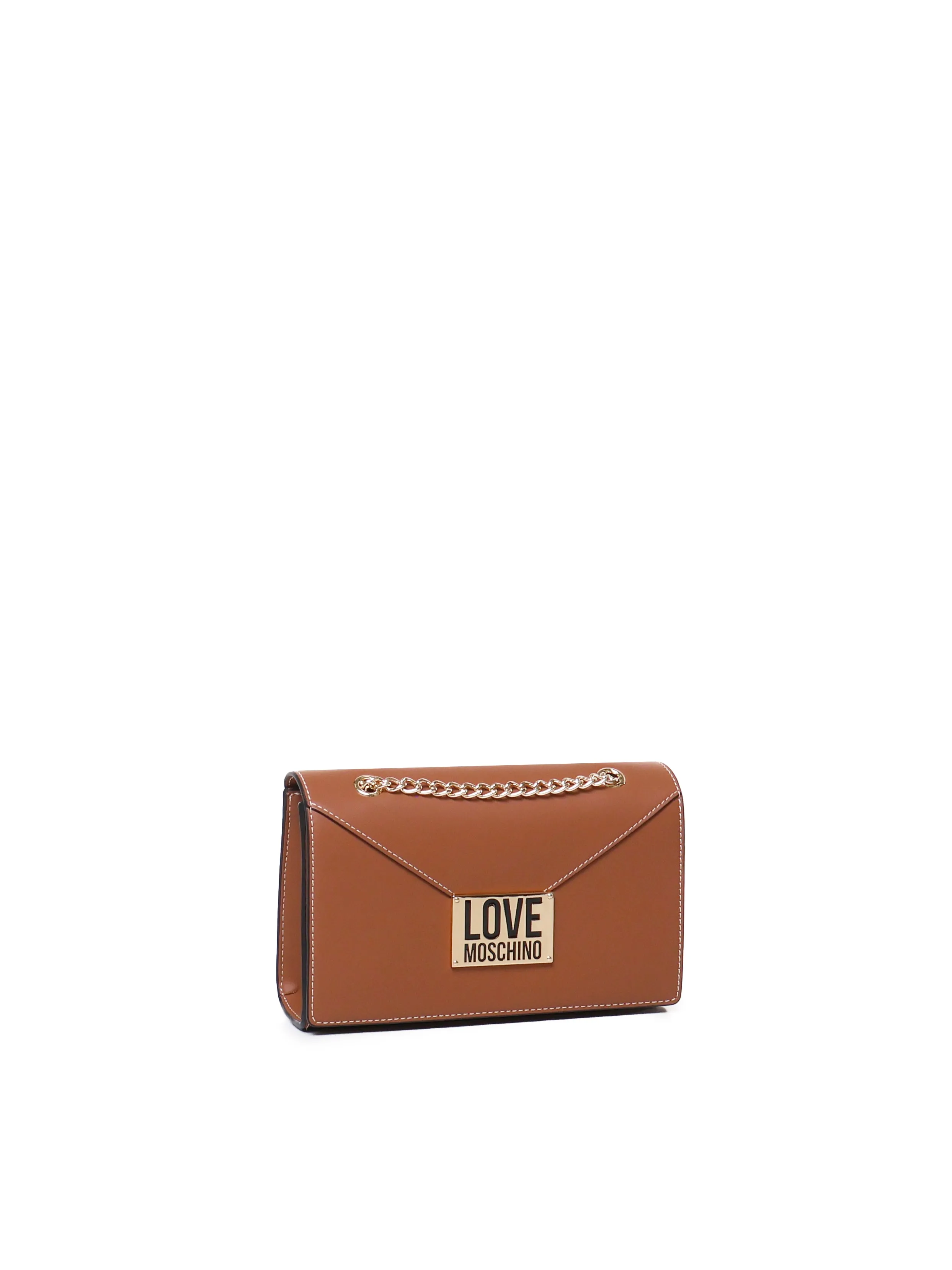 Nut Eco-Leather Shoulder Bag