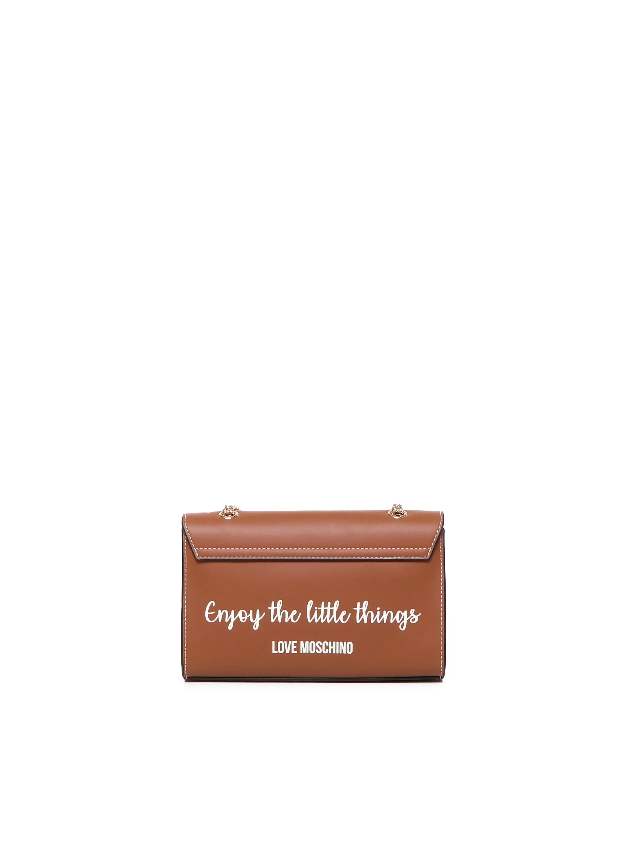 Nut Eco-Leather Shoulder Bag
