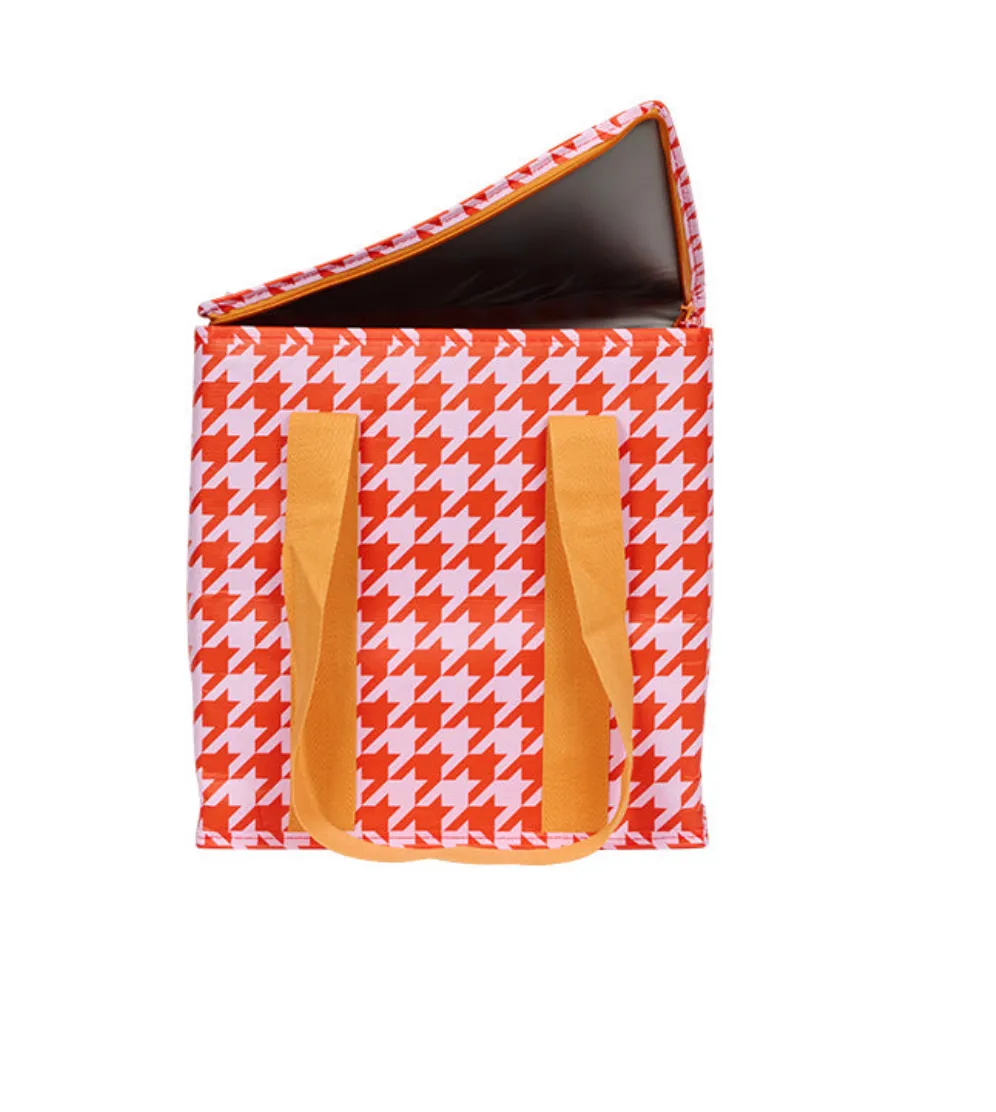 Project Ten Houndstooth Insulated Tote