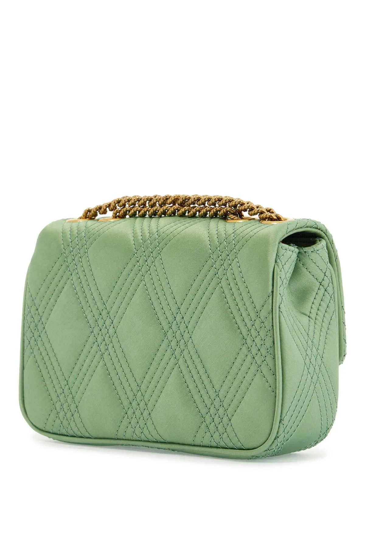 Quilted Silk Shoulder Bag