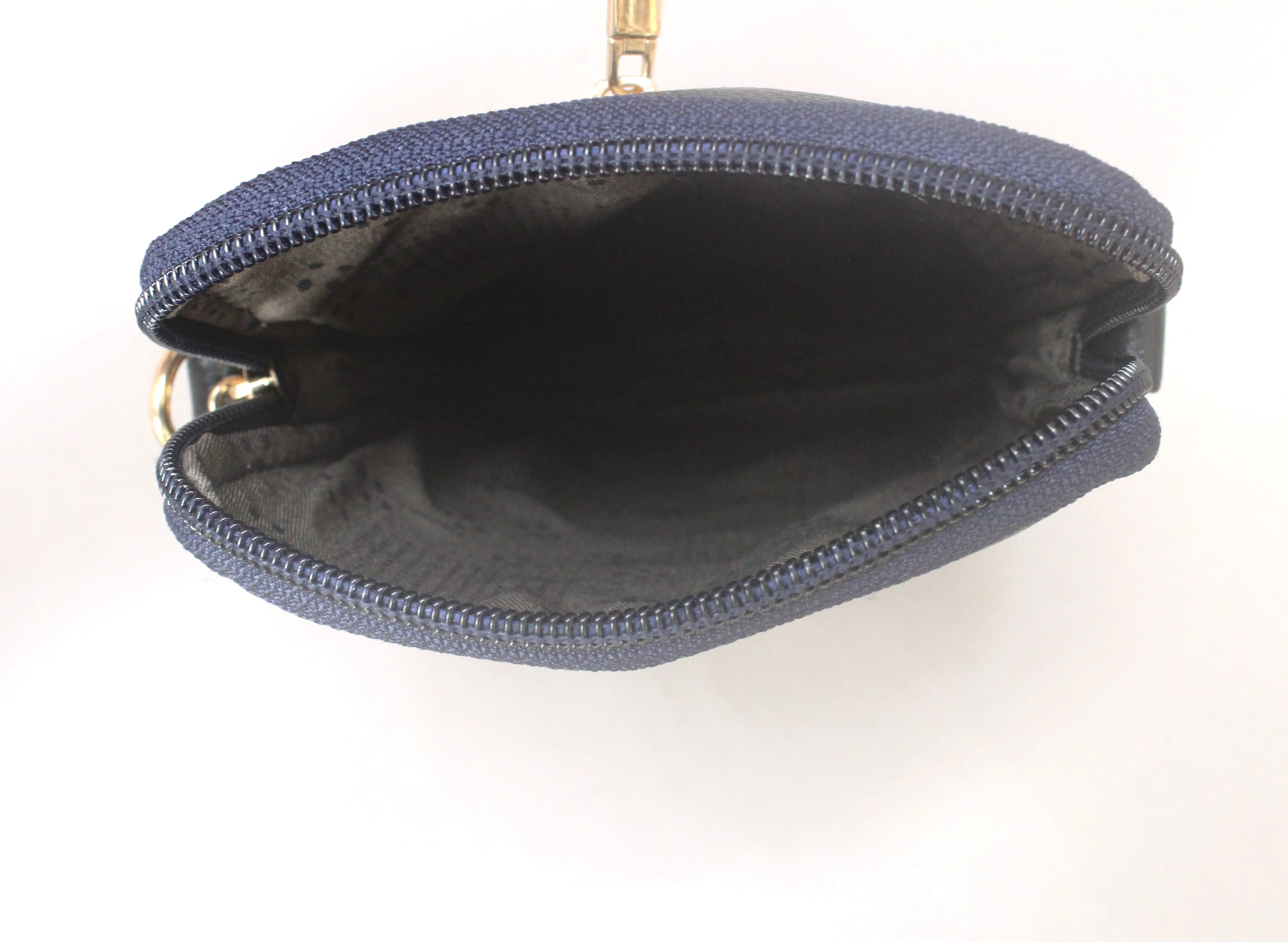 Rank Mini  Genuine Leather Blue Sling Bag