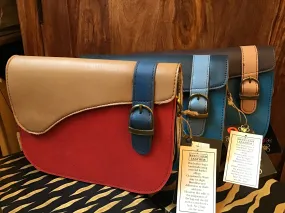 Recycled Leather Handbag, Despatch Midi, Various Colours