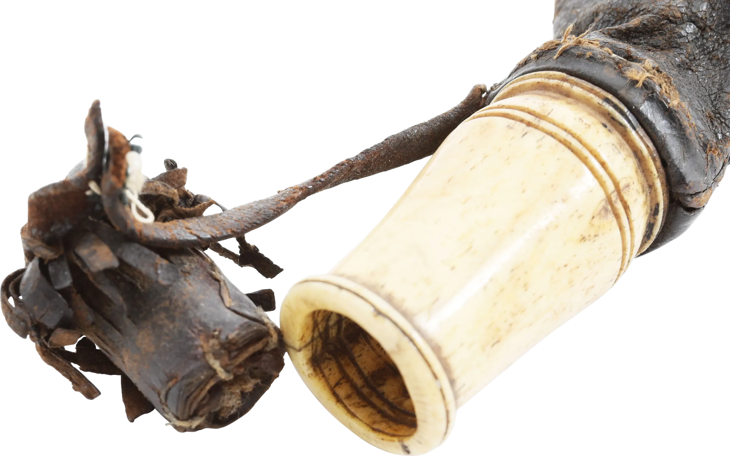 REVOLUTIONARY WAR BULLET POUCH C.1750-80
