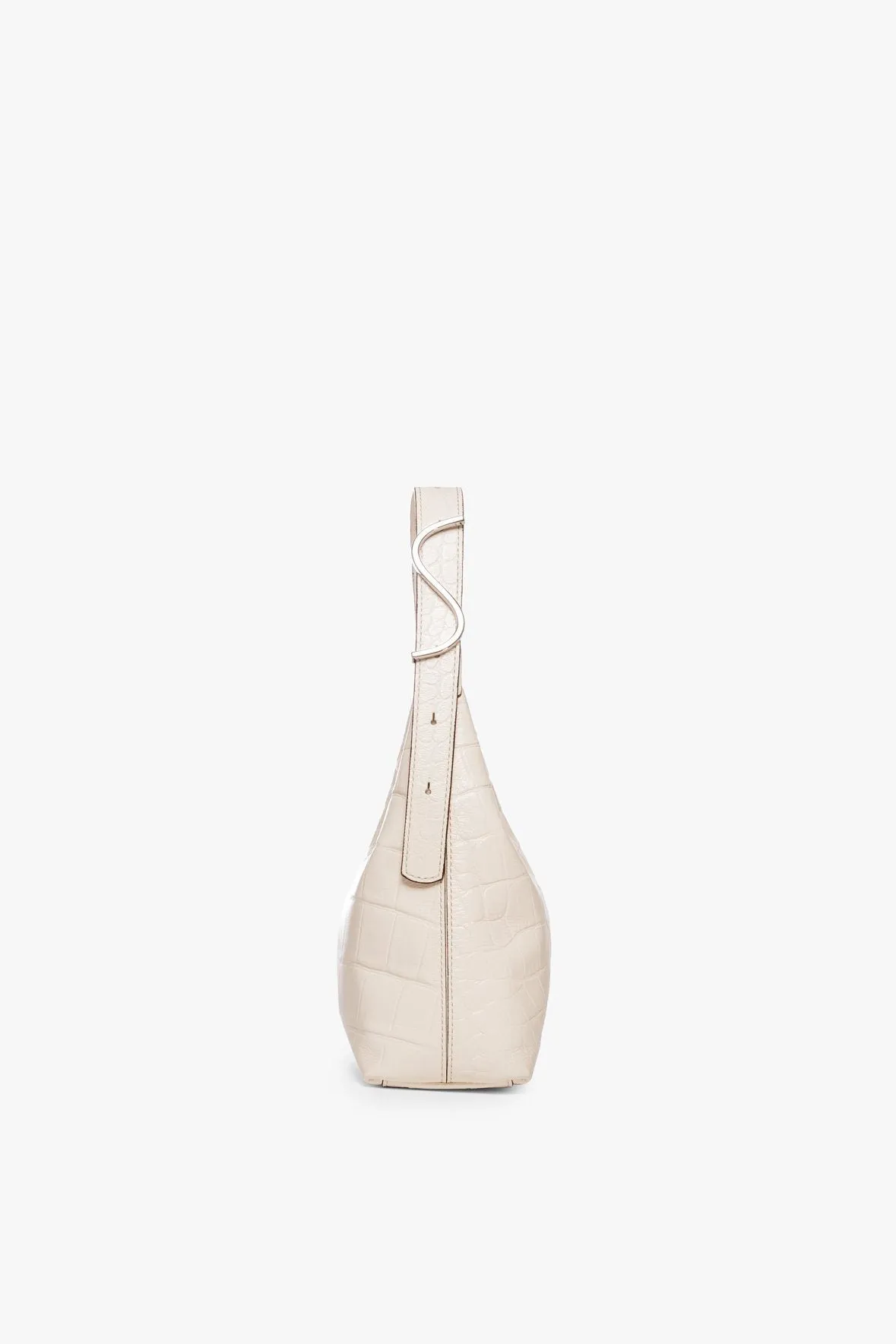 SCOTTY BAG | CREAM CROC EMBOSSED