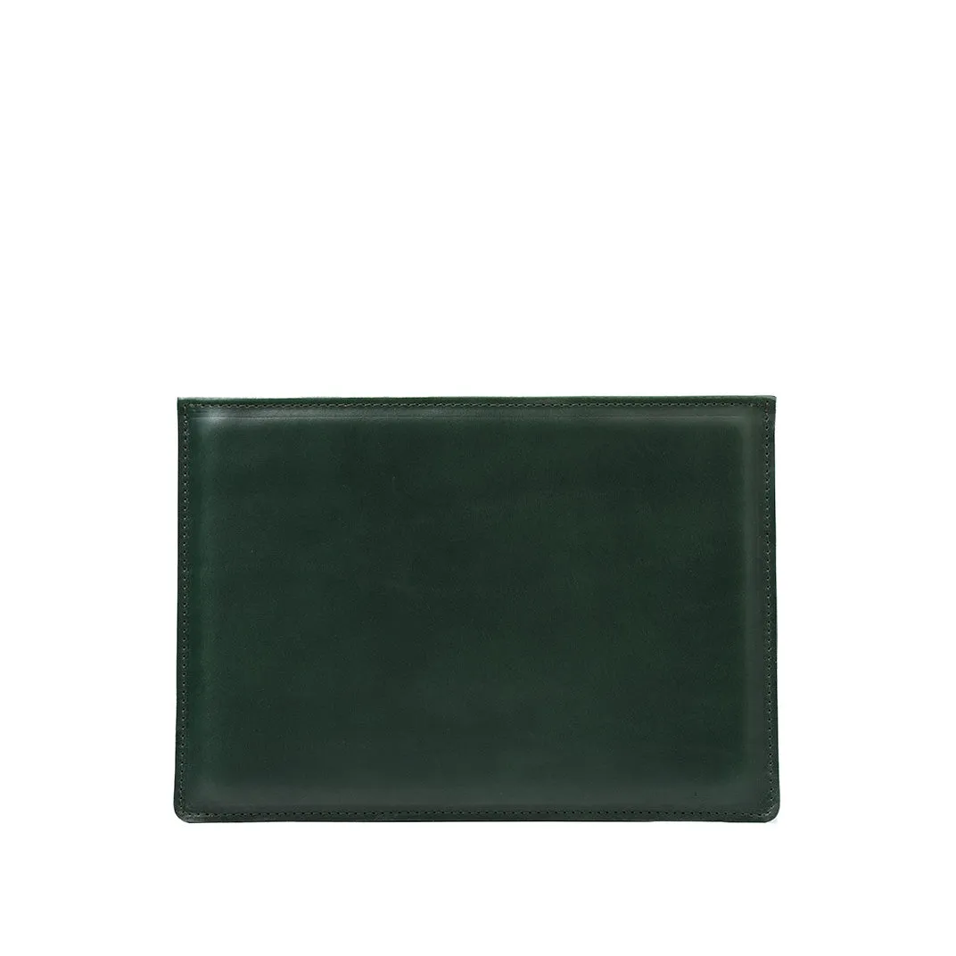 Slim leather sleeve for MacBook