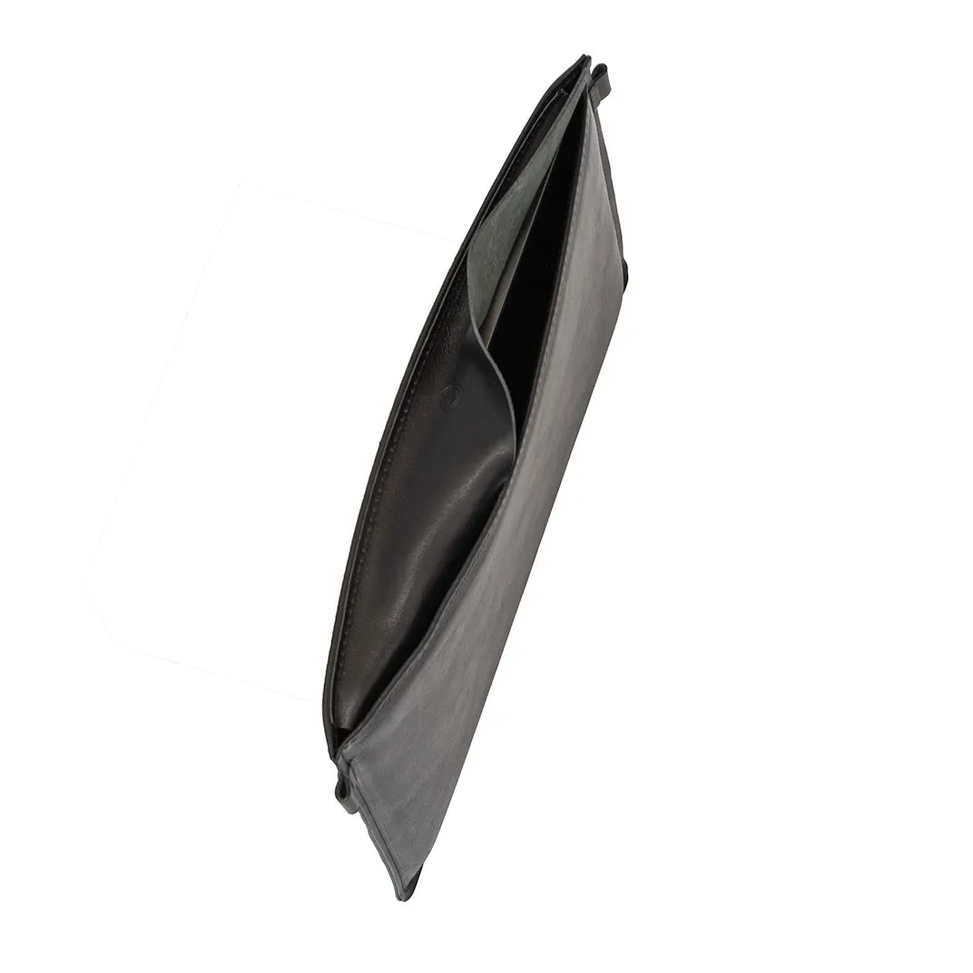 Slim leather sleeve for MacBook