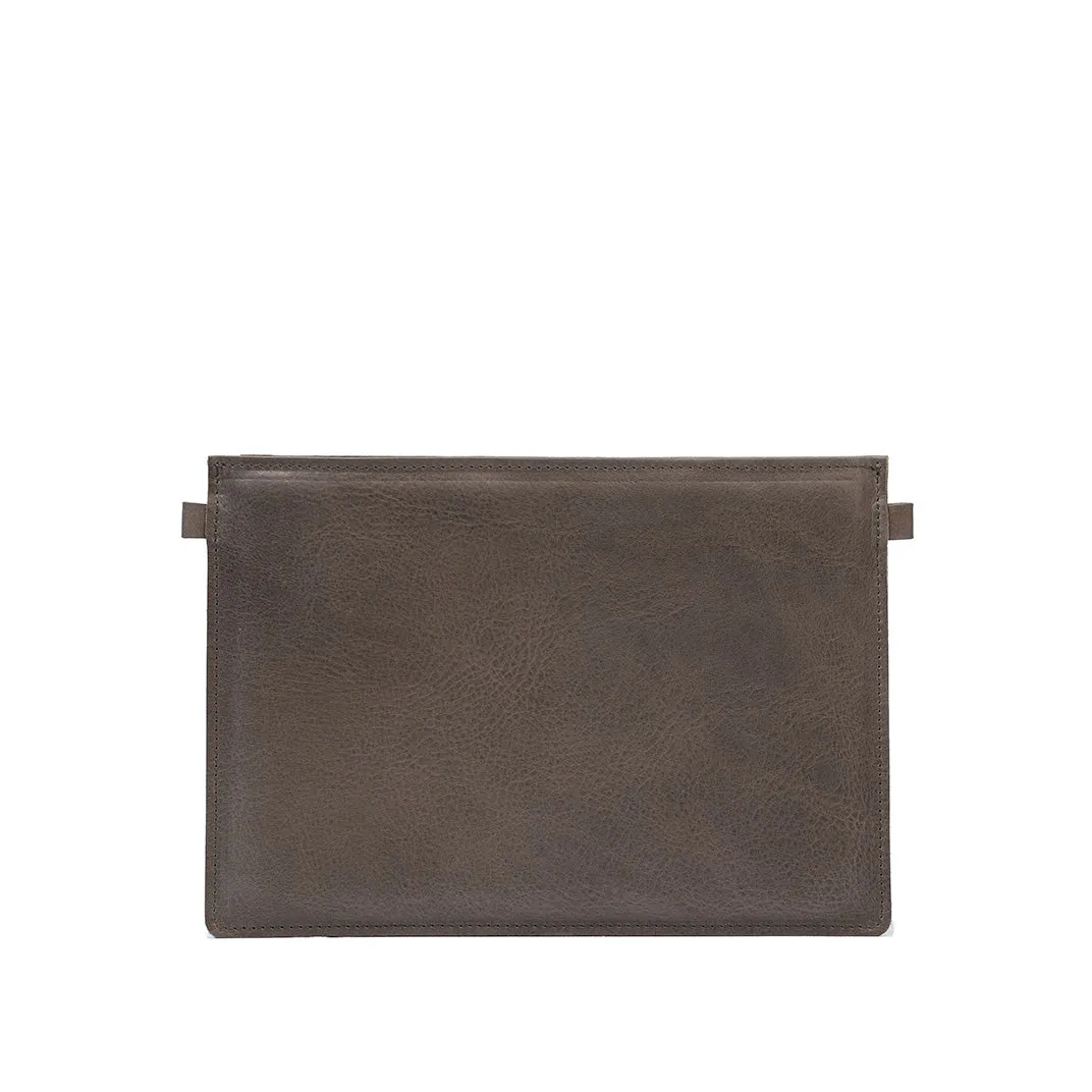 Slim leather sleeve for MacBook