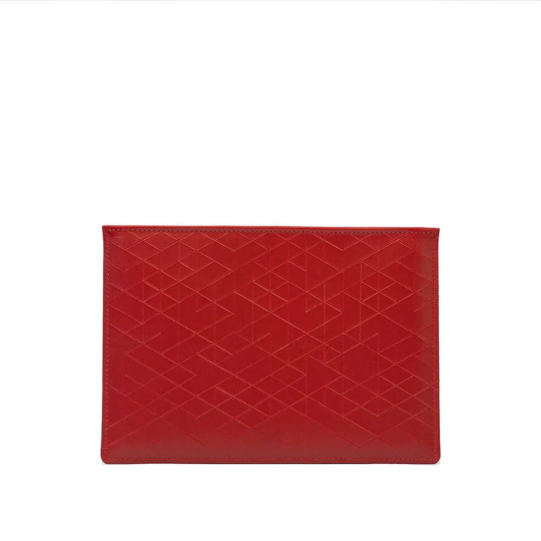 Slim leather sleeve for MacBook