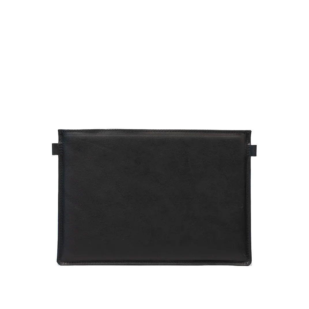 Slim leather sleeve for MacBook