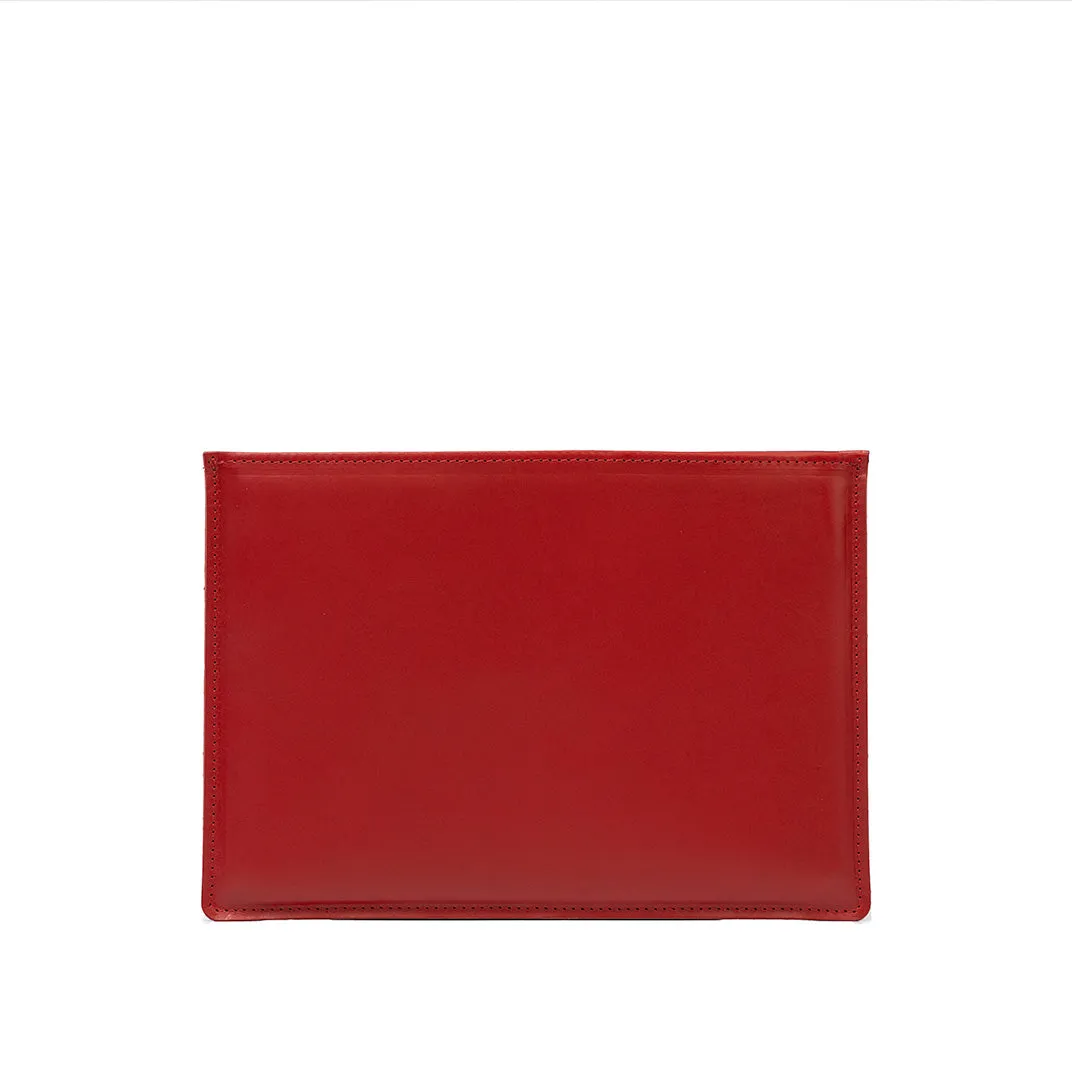 Slim leather sleeve for MacBook
