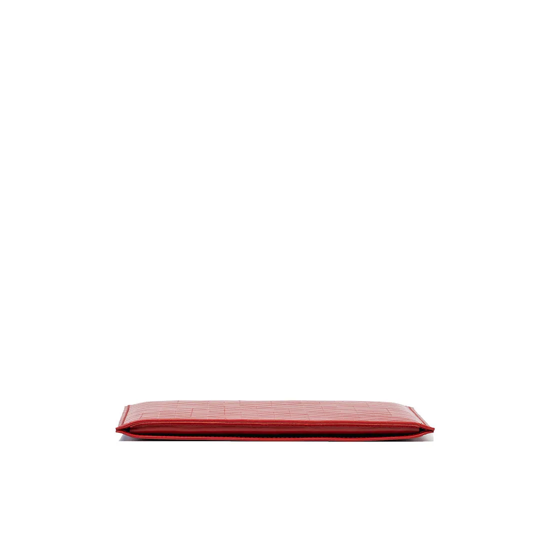 Slim leather sleeve for MacBook