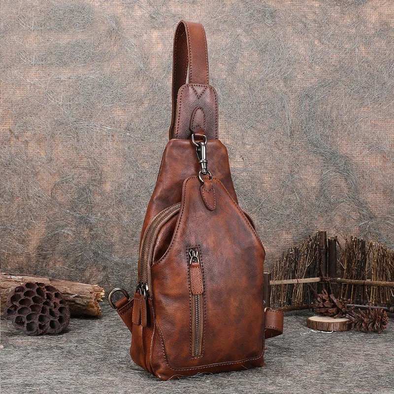 Sling Crossbody Shoulder Bag Womens Leather Bag
