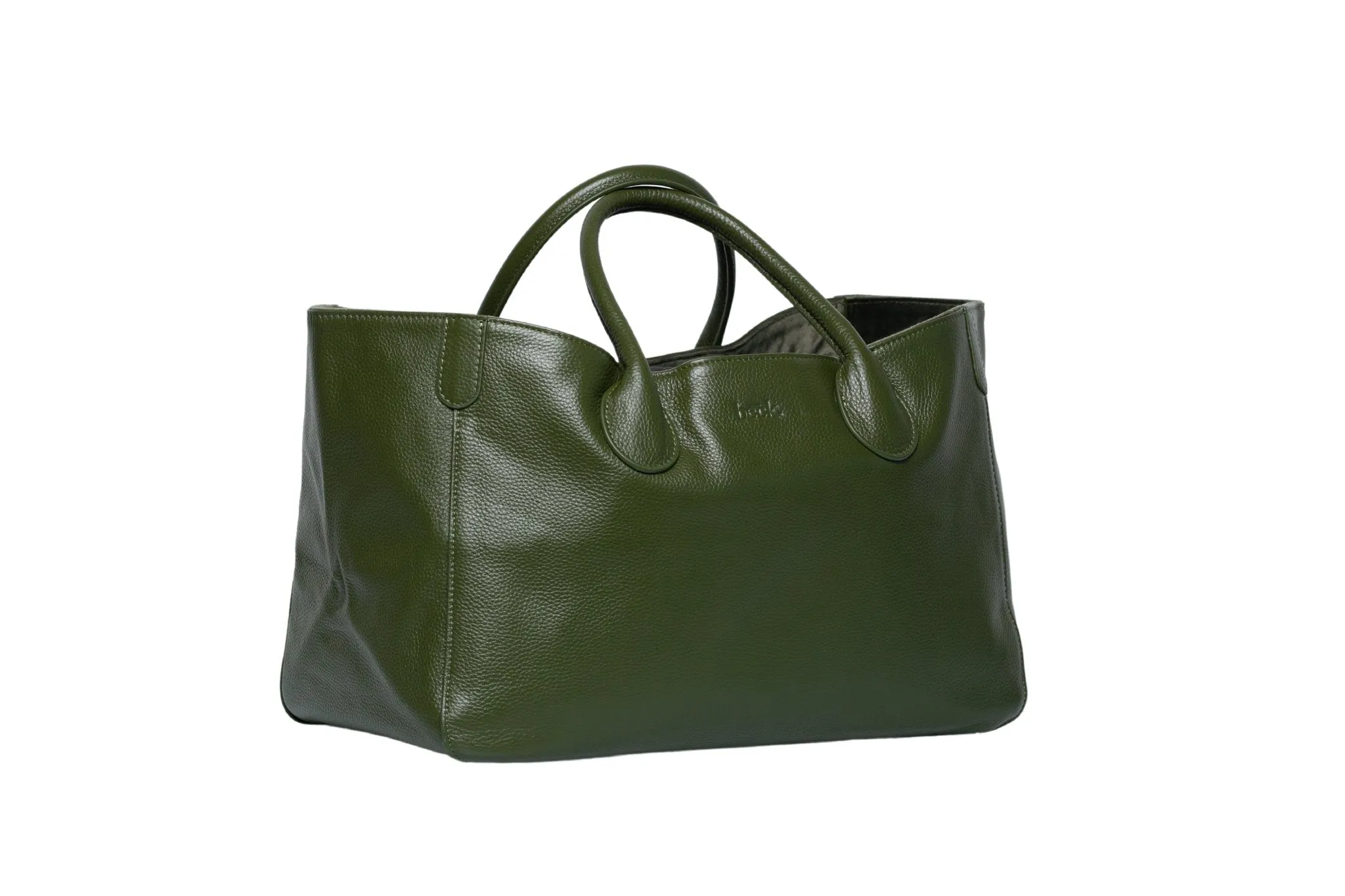 Small Classic Leather Beck Bag