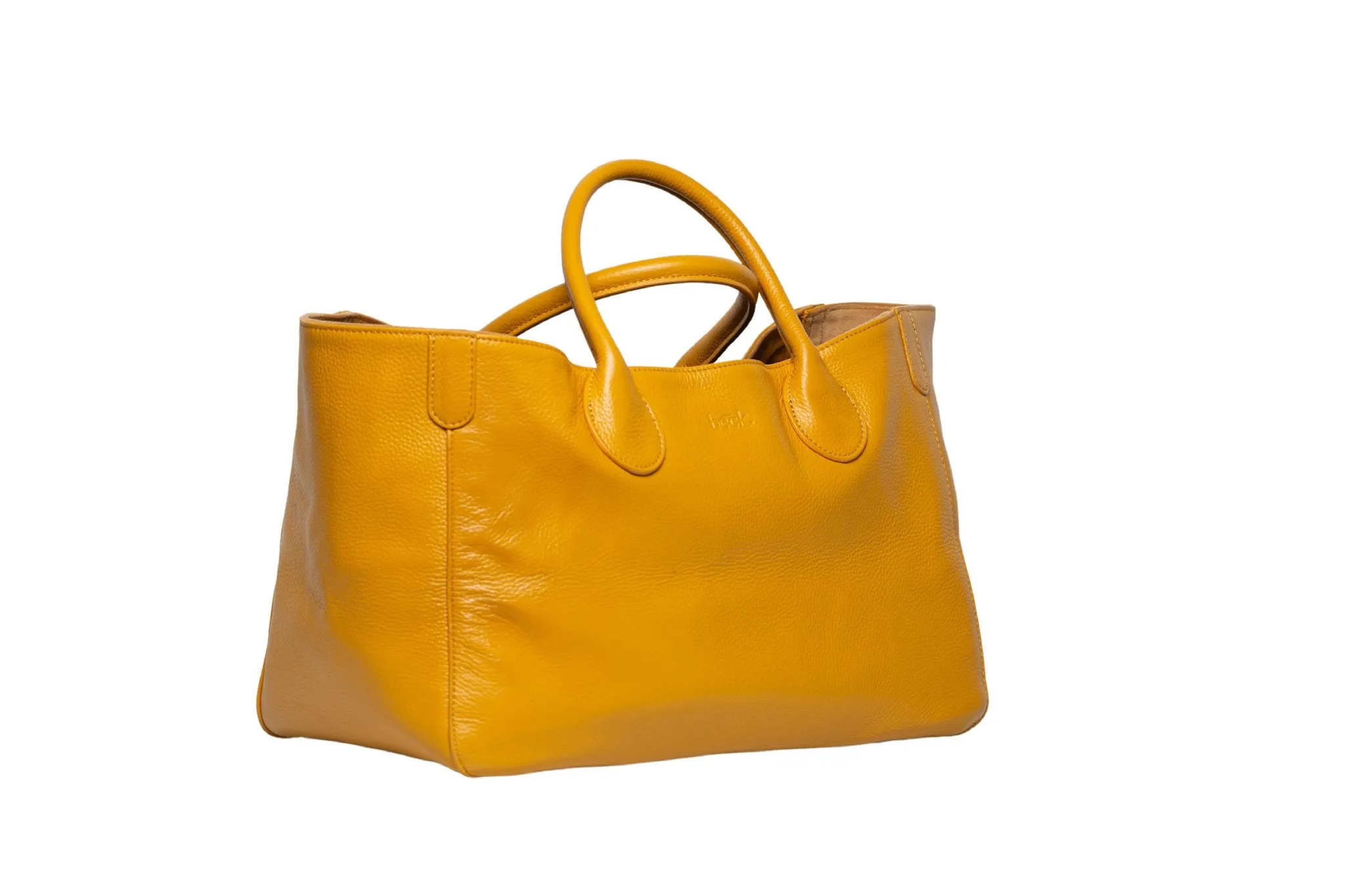 Small Classic Leather Beck Bag