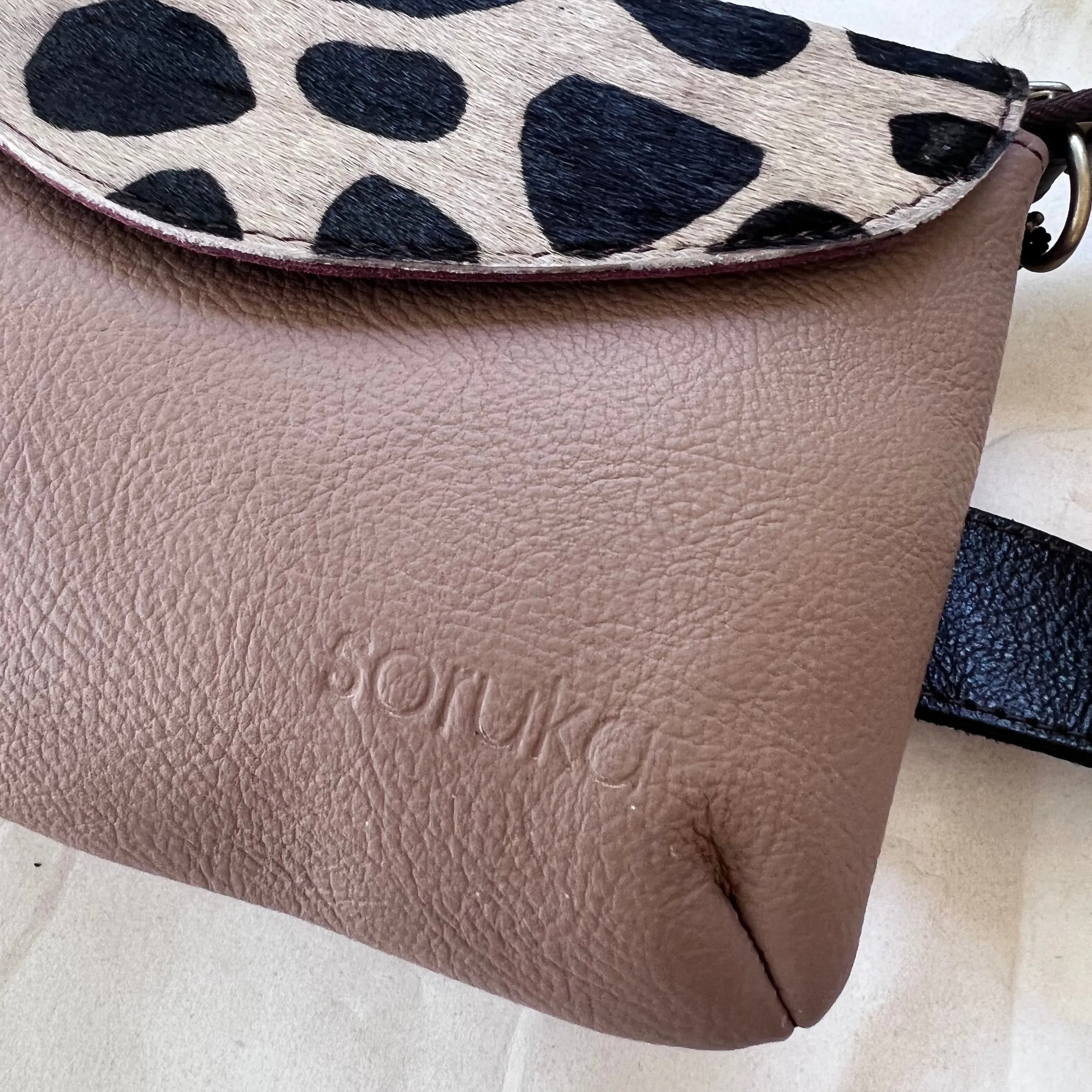 Soruka - Carol Bag with Print, Taupe